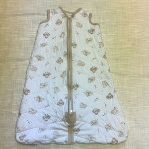 100% organic cotton Burt’s bee’s quilted sleeper six 12-18 months